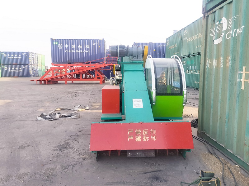 自動伸縮式出倉機-全自動伸縮式出倉機-100噸自動伸縮式出倉機